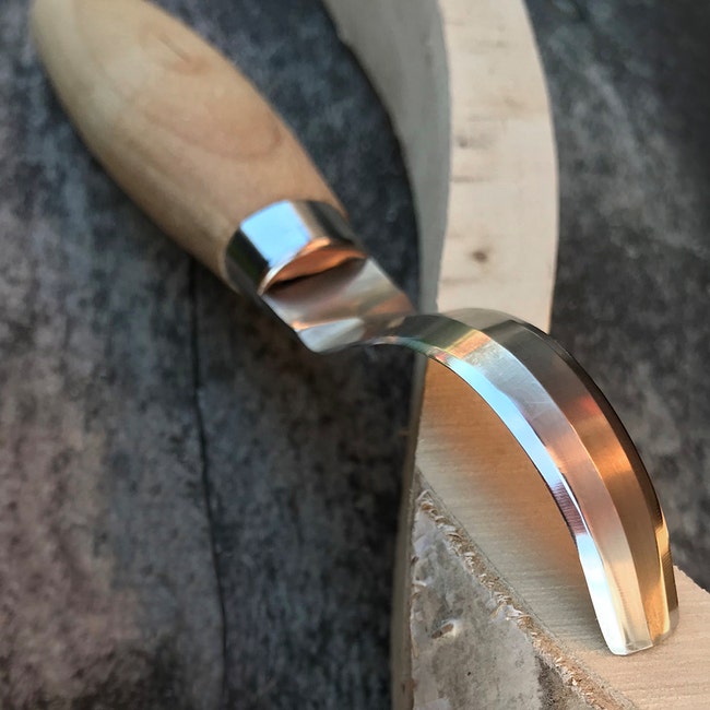 Morakniv Wood Carving Hook Knife 164 with Sandvik Stainless Steel Blade  -Rockler
